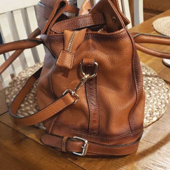 La Poet Leather Shoulder / Tote Bag - Picture 4 of 16